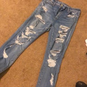American eagle high rise jeggings size 10